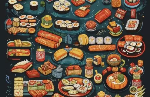 Путешествие суши по миру