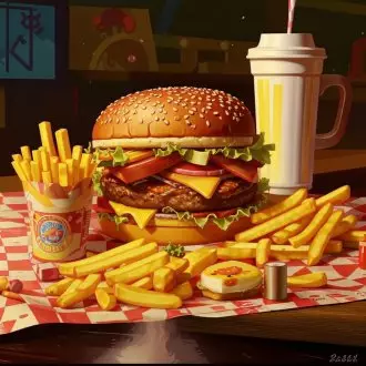 Комбо с шеф-бургером