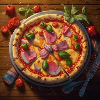 Пицца гавайская