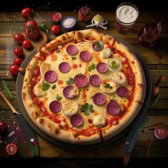 Пицца баварская