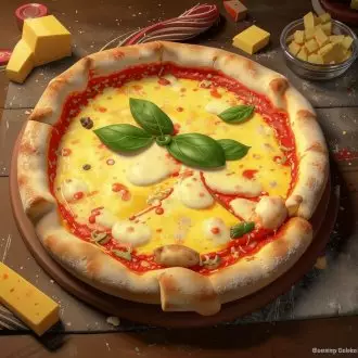 Пицца 4 сыра