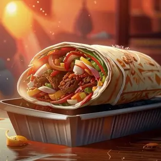 Шаурма с курицей