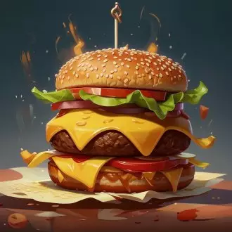 Мексиканский бургер